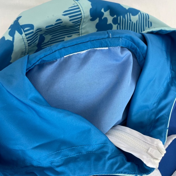 Champion Think 450 NBPA Rare Lightweight Half Zip Jacket Blue and Green - Picture 7 of 15